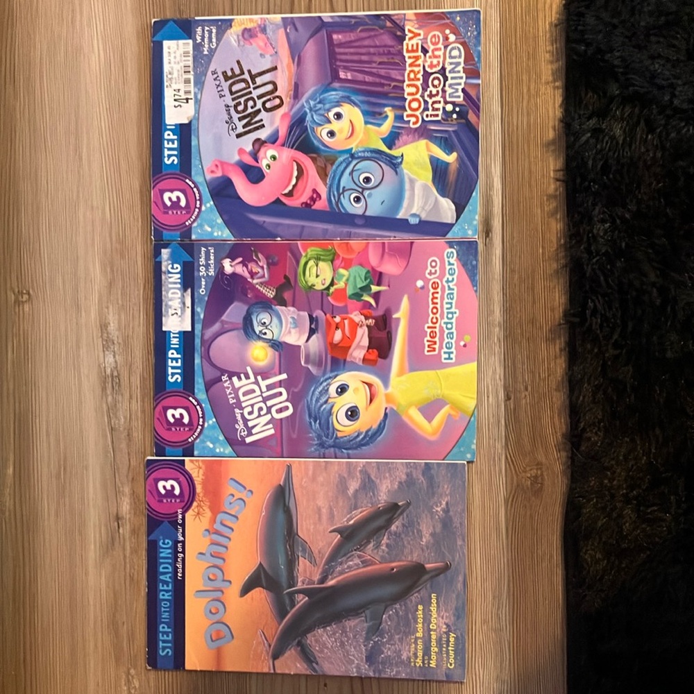 Kids Books Set - Inside Out & Dolphins